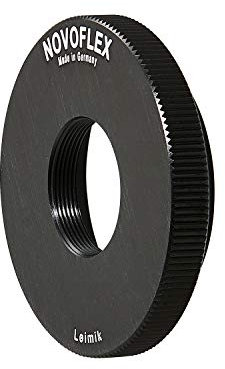Novoflex LEIMIK Kameraobjektivadapter - Objektivadapter (M39, Black, Optics-Microskop - M 39)