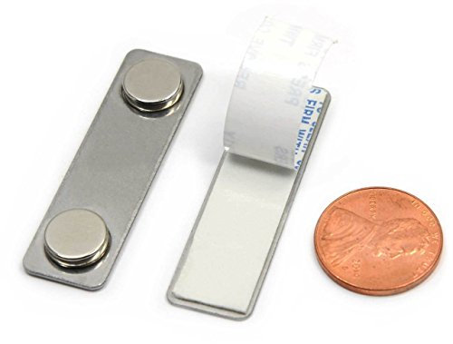 CMS Magnetics® Name Badge Magnets /w Adhesive 2Mag-5 80 Set by CMS