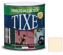 TIXE Smalto all'Acqua – Finitura Lucida e Resistente per Legno e Metallo, GRIGIO PERLA 125 ML