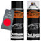 TRISTARcolor Vernice per auto Kit di bombolette spray per Ferrari 234.143 Rosso Formula 1 vernice di base vernice trasparente bomboletta a spruzzo 400ml