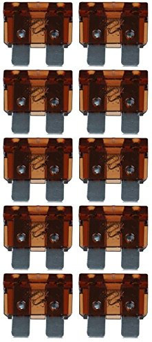 baytronic Standard Flachstecksicherung Kfz-Sicherung (10 Stück 7,5 A braun)