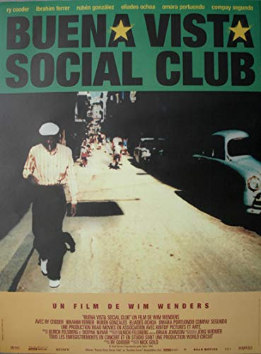 Buena Vista Social Club Kinoplakat, Original, klein, 53 x 40 cm, gerollt
