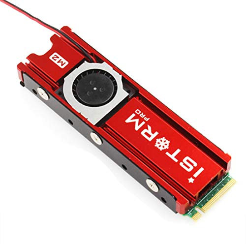 JEYI Cooling Warship Storm Fan NVME NGFF M.2 Heatsink SSD Metallblech Wärmeleitfähigkeit Silikon Wafer Kühler Kühlkörper