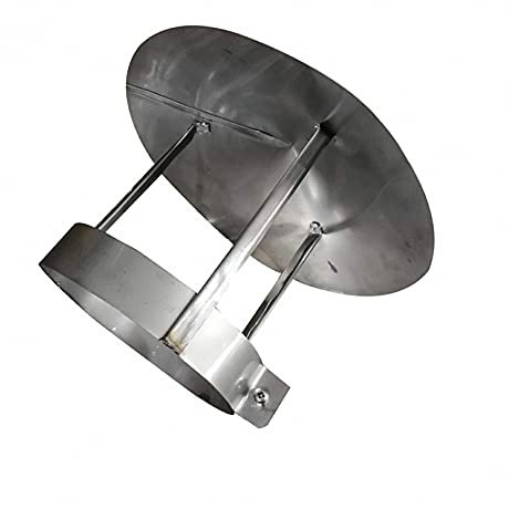 RONGJJ Cappuccio per Comignolo in Acciaio Inossidabile, Protezione per Uccelli del Camino, Tappatore per Comignolo per Tutti Gli Usi, Alto Alto Alto Alto 100 Mm, 250mm