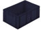 10x 42 Litre Euro Stacking Container (600x400x230mm) (Blue)