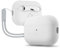 Spigen Cover Silicone Fit Compatibile con AirPods Pro 2 (AirPods 2nd Generazione 2023/2022) - Bianco/Grigio
