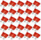 A ABSOPRO 25uds Hoja Estilo Fusibles 10A Hoja Estilo Fusible para Coche Barco Rojo
