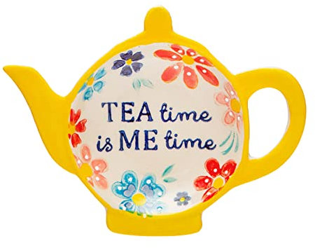 Sass & Belle Folk Floral Tea Bag Tidy