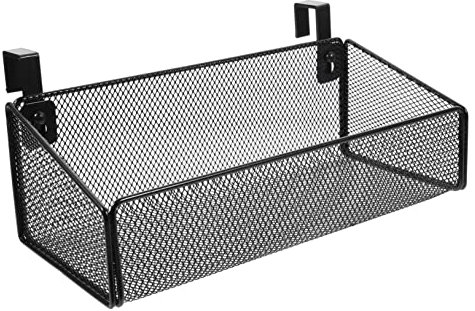 Cabilock Metallnetz Hängekorb Für Bett Robuster Nachttisch Organizer Für Schlafsaal Für Bücher Kleidung Und Mehr Platzsparender Stauraum Für Zuhause Apartment Und Wohnheim