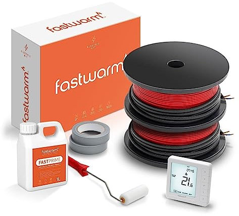 Fastwarm 100W Electric Underfloor Heating Cable Kit