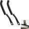 5Pcs Hard Bristled Crevice Cleaning Brush Bathroom Wood Handle Gap Cleaning Brush Multifunctional Recess Crevice Tools for Home Kitchen Bathroom Hard Bristle Crevice