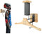 psler Support mural pour casque de moto en bois multifonction pour moto, vélo, équipement de ski, 1 pièce