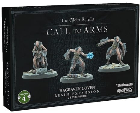 Modiphius Entertainment | The Elder Scrolls: Call to Arms | Hagraven Coven | Miniature Game | Unpainted