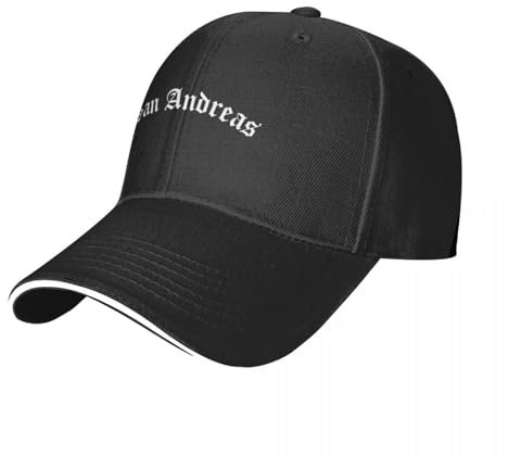 Basecap San Andreas Baseball Cap Geburtstag Gentleman Hat Visor Man Cap Damen