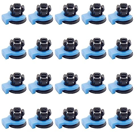 LEEINTO 10/20/30/50Pcs Clip Rohr Embedded Clamp Bowden Kupplung für Metall V6 Kühlkörper Hotend Rohr 4MM Collet Extruder Stecker