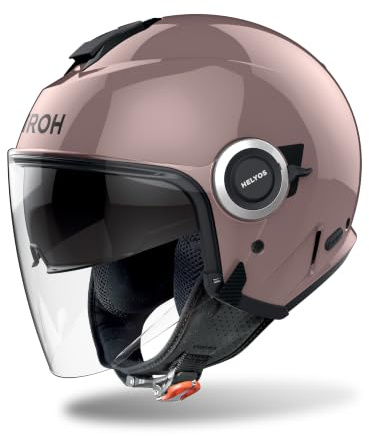 AIROH CASCO JET HELYOS COLOR METALLIC ROSE L