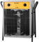 SIAL Industriale Riscaldamento 22 kW - Termoventilatore - Radiatore Elettrico - Adatto per Cantieri, Negozi, Garage, Scantinati(Argenteo)