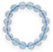 Lebensquelle Plus Mini Kugel Ring | 4mm | Hochwertiger Edelsteinring (Aquamarin, 59-61)