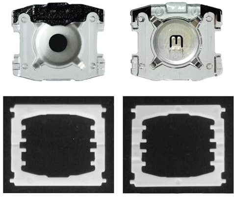 CTBDZ Sostituzione di numeri/lettere/simboli individuali per MacBook Pro/Air A1989 A1990 A1932 2018 Tastiera a cuneo base + cerniera a farfalla