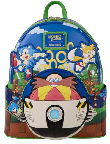 Loungefly Sega Sonic The Hedgehog Mini Rucksack