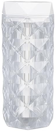 Naroote Humidificador Pequeño, Botella de Agua Transparente Tipo C, Humidificador de Niebla con Diseño de Prisma Práctico y Versátil para el Hogar (1000ML)
