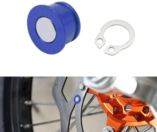 REWOLFNUS Motorrad-Kilometerzähler-Magnet-Set für Tacho-Kilometerzähler für 125–530 EXC XC XCW XCF XCFW EXCF TPI SIX Days 2003–2023 (blau)