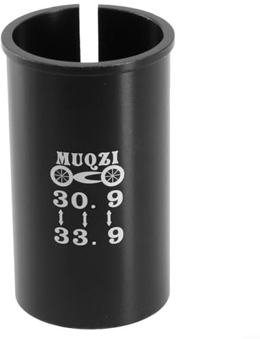 Besttoolifes Fahrrad für Sattelstützenrohr, Sattelstützen-Hülse, Fahrrad-Sattelstützen-Unterlegscheibe, Fahrrad-Sattelstützen-Rohradapter, Aluminiumlegierung, Reduzierhülse (30,9–33,9)