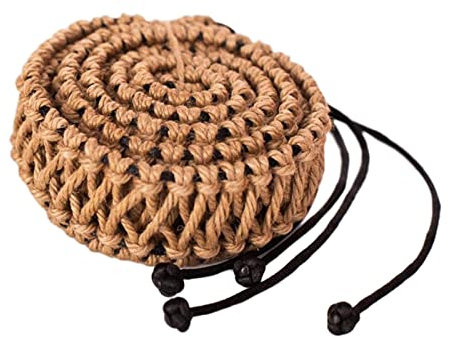 Stahlzungentrommel umwickeltes geflochtenes Seil für Handpan-Perkussionsinstrument