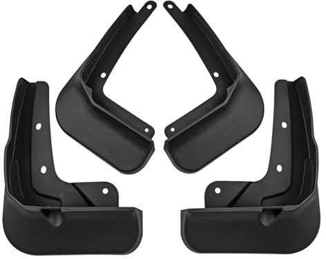 DSWILNV Kotflügel Auto Kompatibel Mit VW Für Bora 2023 Schwarz Autozubehör Werkzeuge Kotflügel Auto Schmutzfänger Kotflügel Für Spritzschutz