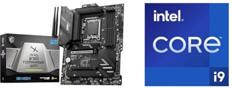 MSI MAG B760 TOMAHAWK WIFI Motherboard + Intel® Core™ i9-14900KF Desktop Processor 24 cores