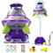 Wassersprinkler Outdoor Spielzeug, 2025 Neu Wassersprinkler Spielzeug mit LED Licht, Gartenspielzeug Kinder Draußen ab 3 Jahre, Garten Sprinkler Spielzeug Kinder für Draußen Kinderspielzeug (Lila)