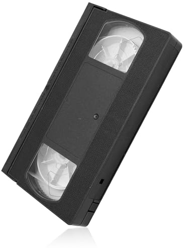 VHS Head Cleaner Tape, VCR Heads Cleaner, Video Head Cleaning Kit für VHS -VCR -Spieler, Trockene Technologie, Bis zu 50 Verwenden