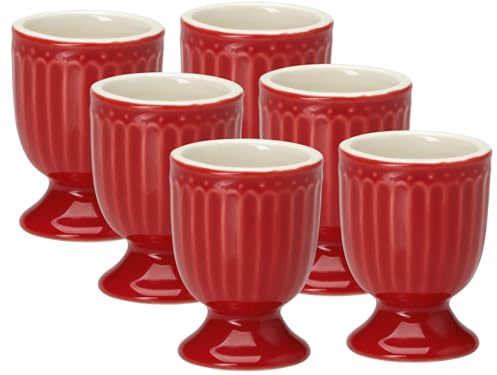 GreenGate Alice Eierbecher red 6,5cm Set6