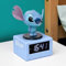Paladone Stitch Réveil avec veilleuse et alarme musicale Produit officiel Disney 16,5 cm