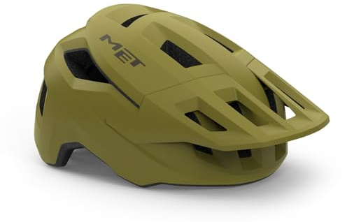 MET Shelter Mtb-Fahrradhelm, Olive Matte, Size 52-56 CM