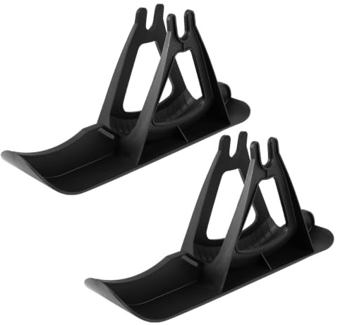 ibasenice Jungen Mädchen Laufrad Ski Set Rutschfester Kunststoffaufbau Robustes Outdoor-scooter-schlitten-board Vielseitig Einsetzbar Für Schnee Und Andere Untergründe Sicher Und Beweglich