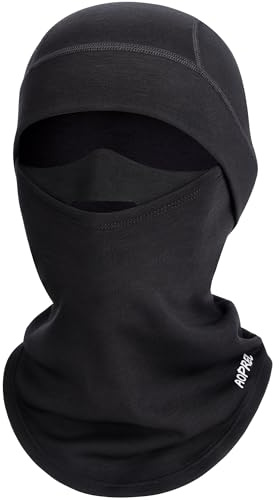 AOPREL Kinder Sturmhaube Winter Balaclava Modal-Wolle-Mix Skimaske | Multifunktional Winddicht Thermo Gesichtsmasken Schlupfmütze Sturmmaske Mütze mit Halswärmer für Jungen & Mädchen
