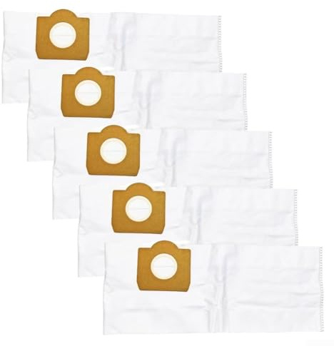 Lot de 5 sacs filtrants pour aspirateur Karcher WD3, MV3, 6.959-130 pour aspirateur A2204 et WD3300