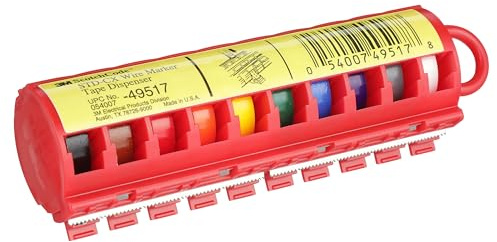 3M ScotchCode 49517 Wire Marker Tape Dispenser STD-CX