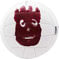 Wilson Unisex – Erwachsene Castaway Mini Volleyball, Weiß, one Size