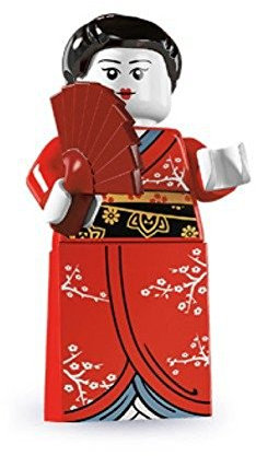 LEGO Series 4 Collectible Minifigure Japanese Kimono Girl by LEGO