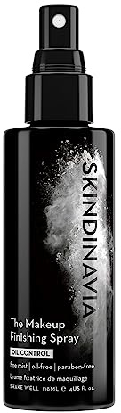 Skindinavia The Makeup Finishing Spray, Oil Control, 4 Fluid Ounce by Skindinavia