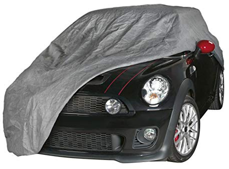 Sealey SCCS 3-Layer All Seasons Car Cover, Small, Grey