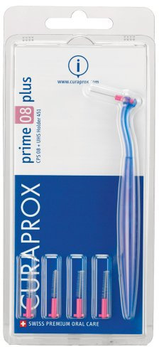 Curaprox CPS 08 prime plus Interdentalbürste, 1er Pack (1 x 5 Stück)