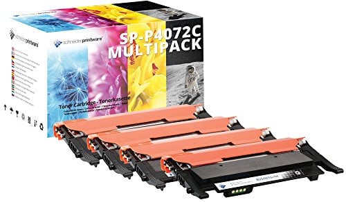 4 Schneider Printware Toner | 80% mehrLeistung | kompatibel zu CLT-P4072C für Samsung CLP-325N CLP-325 CLP-325W CLX-3180 CLX-3185 CLX-3185FN CLX-3185FW CLX 3185N 3185W