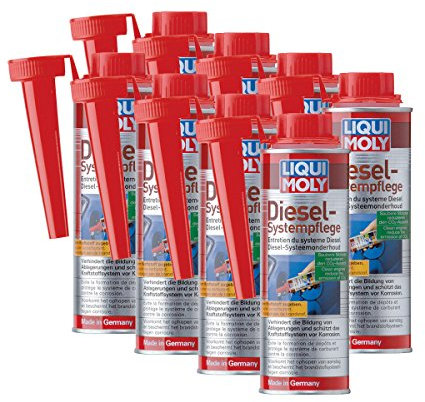 8x LIQUI MOLY 5139 Systempflege Diesel Motor Reiniger Pflege Kraftstoff Additiv