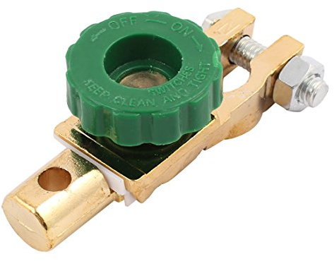 sourcingmap Battery Terminal Switch Cut Off Quick Disconnect Isolator for Car Van Boat