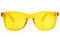 GloFX Colour Therapy Glasses – Chakra & Mood Glasses, Light Therapy & Chromatherapy (Yellow)