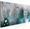 murando HandArt Bilder auf Leinwand Pusteblume 1 tlg Leinwandbild Wandbilder Wohnzimmer Wanddekoration Moderne Kunst - Blumen Natur grau Pusteblumen b-C-0169-b-c