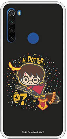 Schutzhülle für Xiaomi Redmi Note 8T, offizielles Harry Potter Harry Potter, schwarzer Hintergrund, um Ihr Handy zu schützen. Flexible Silikonhülle mit offizieller Harry Potter-Lizenz.